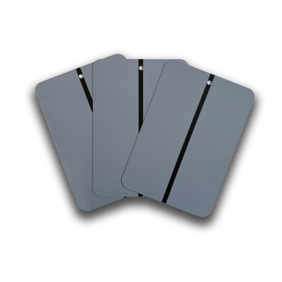 FIXON Spray Sample Plates Grey 100p