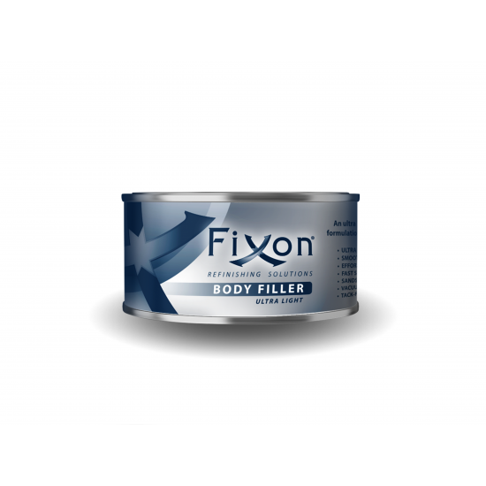 FIXON BODY FILLER ULTRA LIGHT 1KG + HARDENER FIXON BODY FILLER ULTRA LIGHT 1KG + HARDENER