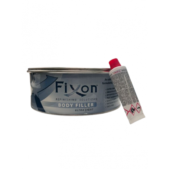 FIXON BODY FILLER ULTRA LIGHT 1KG + HARDENER FIXON BODY FILLER ULTRA LIGHT 1KG + HARDENER