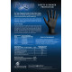 FIXON Nitrile Diamond Glove Textured 6mil 240mm Black L (50pcs/25 Pairs)