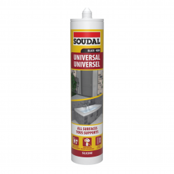 123978 SOUDAL Universal Silicone Black Sa 270ml 123978 SOUDAL Universal Silicone Black Sa 270ml