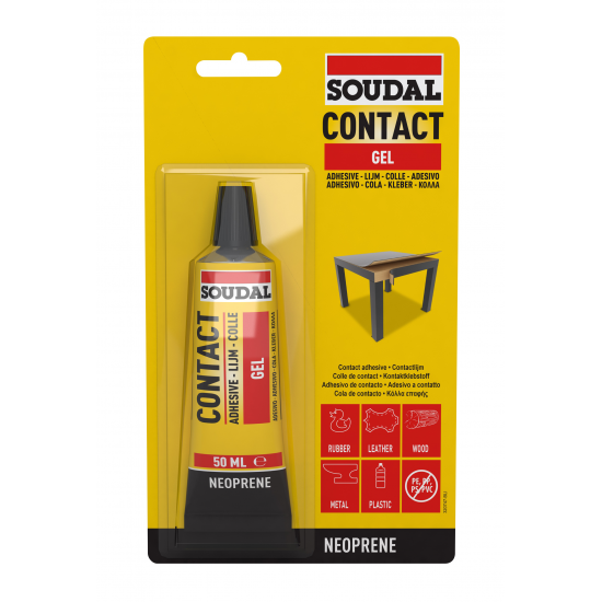 111569 SOUDAL 46A CONTACT ADHESIVE NEOPRENE GEL 125ML
